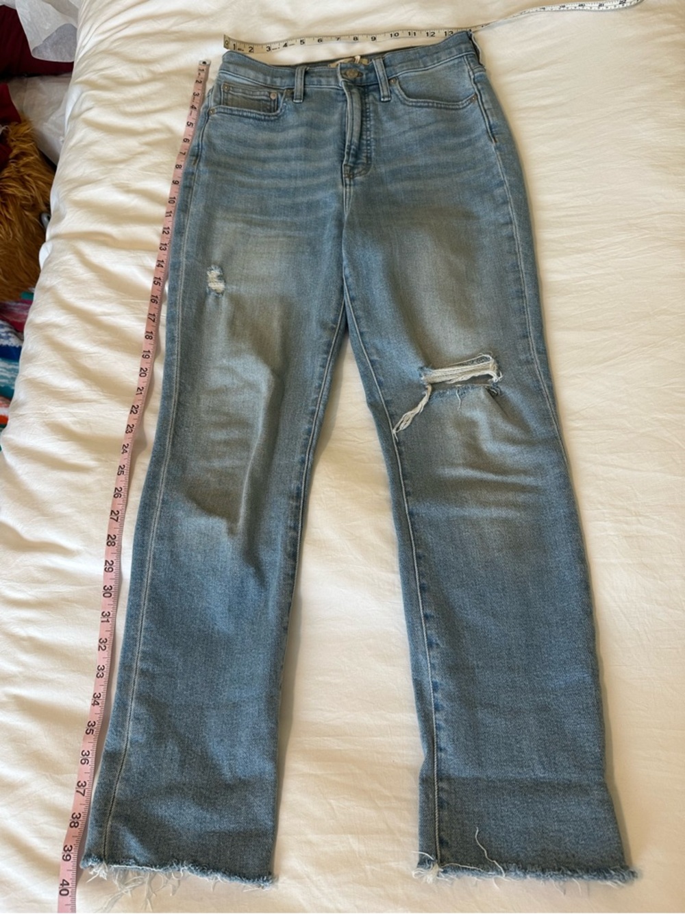 Madewell Light Wash The Perfect Vintage Jean - Size 26